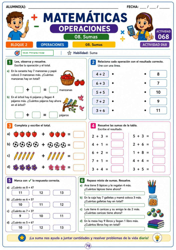Actividad de matemáticas